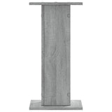 Supporti per Piante 2 pz Grigio Sonoma 30x30x60cm in Truciolato