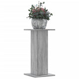 Supporti per Piante 2 pz Grigio Sonoma 30x30x60cm in Truciolato