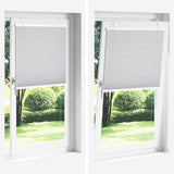 Tenda Plissettata Antracite 100x100cm Larghezza Tessuto 99,4 cm