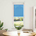 Tenda Plissettata Blu 40x100 cm Larghezza Tessuto 39,4 cm