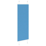 Tenda Plissettata Blu 40x100 cm Larghezza Tessuto 39,4 cm