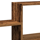 Scaffale a Parete Legno Vecchio 96x18x60 cm in Truciolato