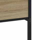 Giroletto senza Materaso in Metallo Rovere Sonoma 183x213 cm