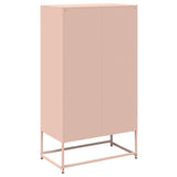 Credenza Rosa 68x39x123 cm in Acciaio