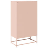 Credenza Rosa 68x39x123 cm in Acciaio