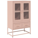 Credenza Rosa 68x39x111,5 cm Acciaio