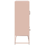 Credenza Rosa 68x39x111,5 cm Acciaio