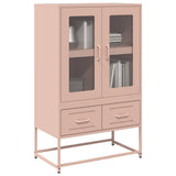 Credenza Rosa 68x39x111,5 cm Acciaio