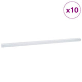 Paragradini 10 pcs Argento 67 x 3.5 x 3 cm Alluminio