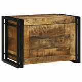 Scatola di Stoccaggio 60 x 40 x 41 cm Legno di mango massello
