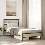 Giroletto senza Materasso Rovere Sonoma 107x200cm in Truciolato