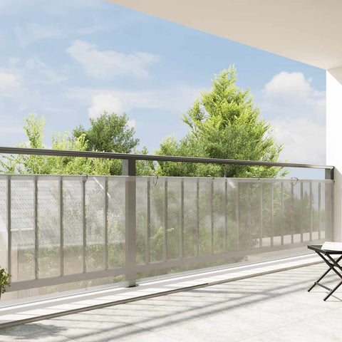 Telone Trasparente con Occhielli 1x10 m in Polietilene