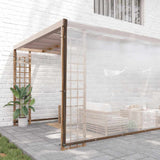 Telone Trasparente con Occhielli 10x10 m in Polietilene