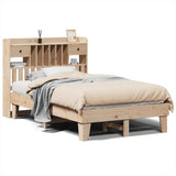 Letto senza Materasso 135x190 cm in Legno Massello di Pino