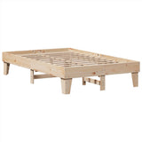 Letto senza Materasso 135x190 cm in Legno Massello di Pino