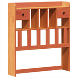 Letto senza Materasso Marrone Cera 75x190 cm in Legno di Pino