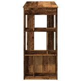 Tavolo Bar con Rastrelliera Antico 102x50x103,5 cm truciolato
