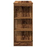 Tavolo Bar con Rastrelliera Antico 95x47x103,5 cm truciolato