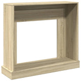 Cornice per Camino Rovere Sonoma 100x30x87,5 cm in Truciolato