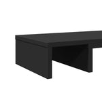 Supporto Monitor Regolabile Nero 60x24x10,5 in Truciolato