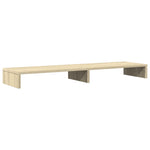 Supporto Monitor Rovere Sonoma 100x27x10 cm Legno Multistrato