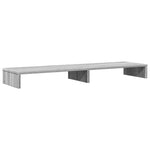 Supporto per Monitor Grigio Sonoma 100x27x10 cm in Truciolato