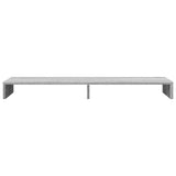 Supporto per Monitor Grigio Sonoma 100x27x10 cm in Truciolato