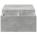 Supporto Monitor con Contenitore Grigio 70x27x15 cm Truciolato