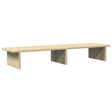 Supporto Monitor Rovere Sonoma 100x27x15 cm Legno truciolato