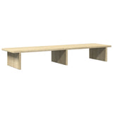 Supporto Monitor Rovere Sonoma 100x27x15 cm Legno truciolato
