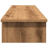 Supporto per Monitor Rovere Artigianale 100x27x15 cm Truciolato