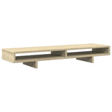 Supporto Monitor Rovere Sonoma 100x27x15 cm Legno truciolato