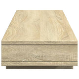 Supporto Monitor Rovere Sonoma 100x27x15 cm Legno truciolato