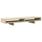 Supporto Monitor Rovere Sonoma 100x27x15 cm Legno truciolato