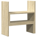 Organizer Scrivania Rovere Sonoma 40x17x41 cm in Truciolato
