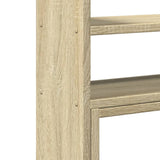 Organizer Scrivania Rovere Sonoma 40x17x41 cm in Truciolato