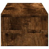 Supporto per Monitor Rovere Fumo 54x22x15 cm in Truciolato