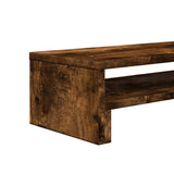 Supporto per Monitor Rovere Fumo 54x22x15 cm in Truciolato