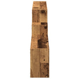 Mobile a Parete 158x18x53 cm Legno Antico in Legno truciolato