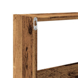 Mobile a Parete 158x18x53 cm Legno Antico in Legno truciolato