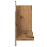 Mobile a Parete 70x16,5x30 cm Artigianale in Legno truciolato