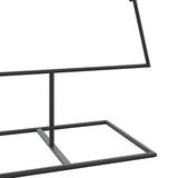 Albero di Natale Decorativo in Metallo Nero 150 cm