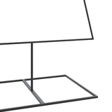 Albero di Natale Decorativo in Metallo Nero 210 cm