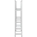Ripiani Pneumatici a 3 Strati 2 pz Argento 110x40x200cm Acciaio
