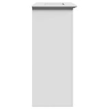 Mobile Lavabo da Bagno BODO Bianco 70x35x80 cm