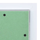 Pannello di Accesso Verde e Argento 30 x 30 cm