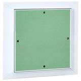 Pannello di Accesso Verde e Argento 30 x 30 cm