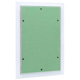 Pannello di Accesso Verde e Argento 35 x 45 cm