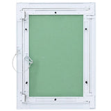 Pannello di accesso Bianco 35 x 45 cm Alluminio e Cartongesso