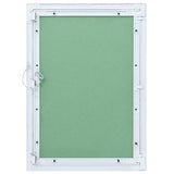 Pannello di accesso Bianco 55 x 75 cm Alluminio e Cartongesso